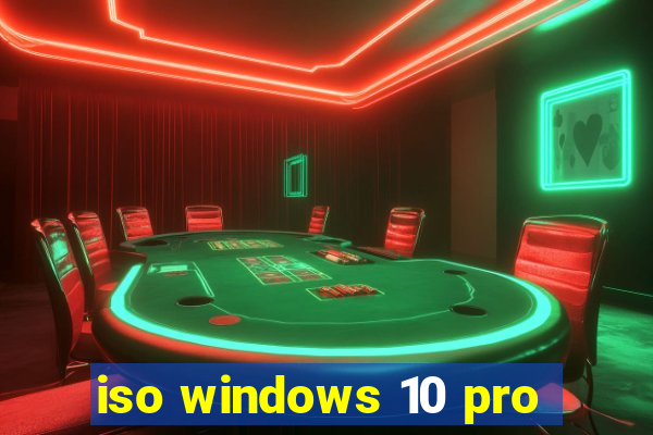 iso windows 10 pro